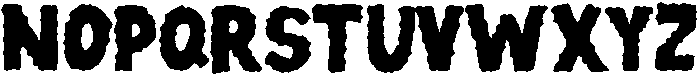 Monsta Mash Caps Regular otf (400) Font LOWERCASE