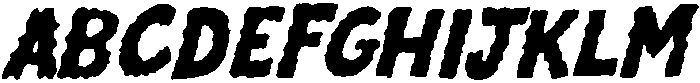 Monsta Mash Caps Slant otf (400) FONT