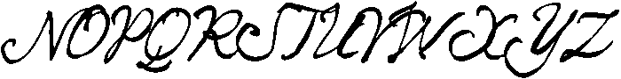 Monsta Mash Script Light otf (300) Font UPPERCASE