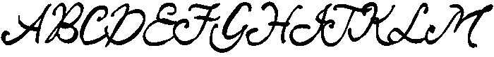 Monsta Mash Script Regular otf (400) Font UPPERCASE