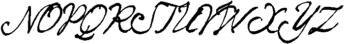 Monsta Mash Script Slant Light otf (300) Font UPPERCASE
