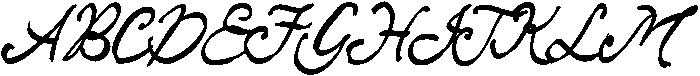 Monsta Mash Script Slant otf (400) Font UPPERCASE