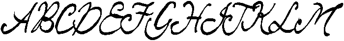 Monsta Mash Script Tall Slant Light otf (300) Font UPPERCASE
