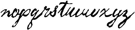 Monsta Mash Script Tall Slant Light otf (300) Font LOWERCASE