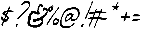 Monsta Mash Script Tall Slant otf (400) Font OTHER CHARS
