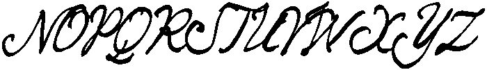 Monsta Mash Script Tall Slant otf (400) Font UPPERCASE