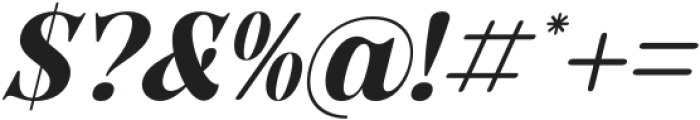 Monstac Realmid Italic otf (400) Font OTHER CHARS