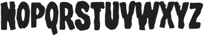 Monster Graveyard otf (400) Font LOWERCASE