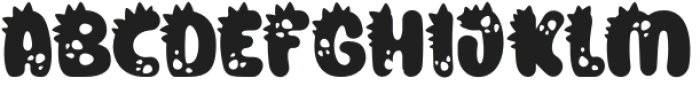 Monster Mash Dino 3 otf (400) Font UPPERCASE