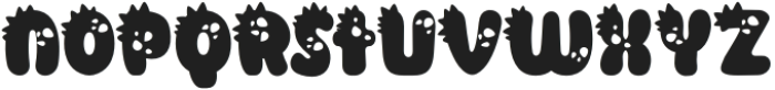 Monster Mash Dino 3 otf (400) Font UPPERCASE