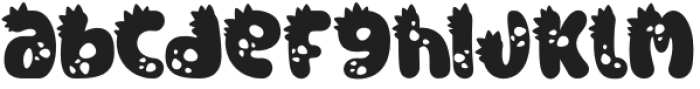 Monster Mash Dino 3 otf (400) Font LOWERCASE