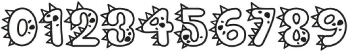 Monster Mash Monster 1 otf (400) Font OTHER CHARS