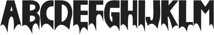 Monster Phantom ttf (400) Font UPPERCASE