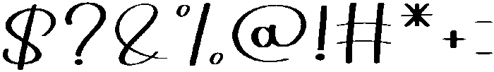 Monster Regular otf (400) Font OTHER CHARS