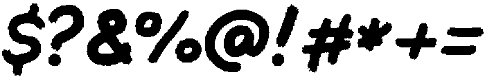 Monster Scream Regular otf (400) Font OTHER CHARS