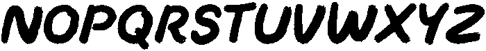 Monster Scream Regular otf (400) Font UPPERCASE
