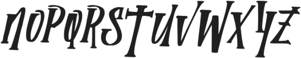 Monster Spooky Italic otf (400) Font UPPERCASE