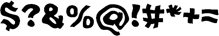 Monster otf (400) Font OTHER CHARS