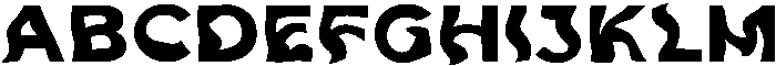 Monster otf (400) Font UPPERCASE