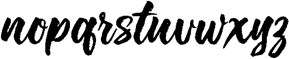 Monstera-Regular otf (400) Font LOWERCASE