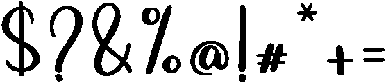 Monstera Regular otf (400) Font OTHER CHARS