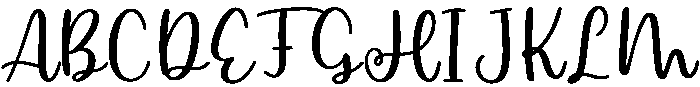 Monstera Regular otf (400) Font UPPERCASE