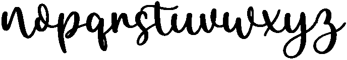 Monstera Regular otf (400) Font LOWERCASE