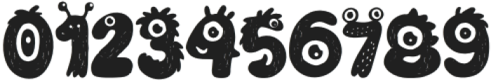Monsterino Regular otf (400) Font OTHER CHARS