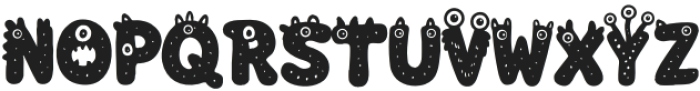 Monsterino Regular otf (400) Font LOWERCASE