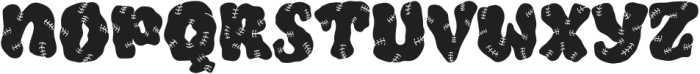 MonstermeldRegular otf (400) Font UPPERCASE