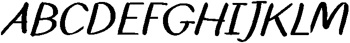 Monsters otf (400) Font UPPERCASE