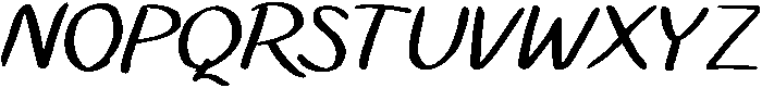 Monsters otf (400) Font UPPERCASE