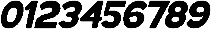 Monstip Italic otf (400) Font OTHER CHARS