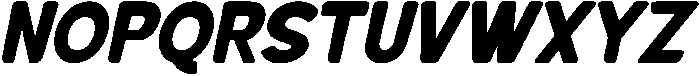Monstip Italic otf (400) Font UPPERCASE