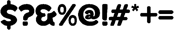 Monstip otf (400) Font OTHER CHARS