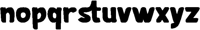 Monstip otf (400) Font LOWERCASE