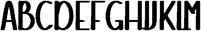 Montage Handmade Regular ttf (400) Font UPPERCASE