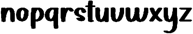 Montage Handmade Regular ttf (400) Font LOWERCASE