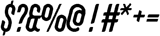 Montagna Regular otf (400) Font OTHER CHARS