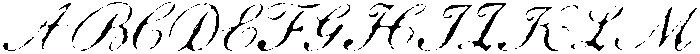 Montague-Script Regular otf (400) Font UPPERCASE