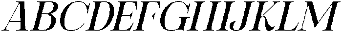 Montague Westfield Italic otf (400) Font UPPERCASE