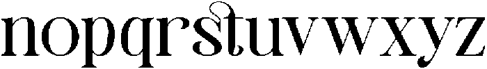 Montague Westfield otf (400) Font LOWERCASE
