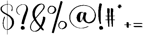 Montana Regular otf (400) Font OTHER CHARS
