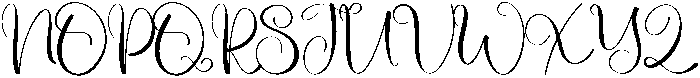 Montana Regular otf (400) Font UPPERCASE