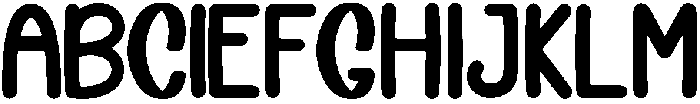 Montana Regular otf (400) Font UPPERCASE
