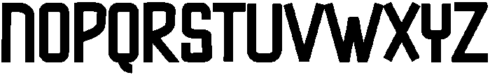 Montana Regular otf (400) Font UPPERCASE