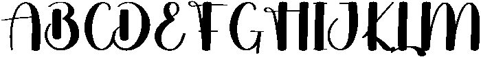 Montana Regular otf (400) Font UPPERCASE