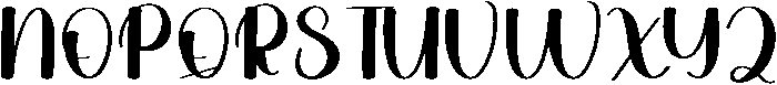 Montana Regular otf (400) Font UPPERCASE