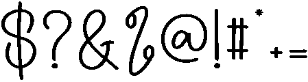 Montana Regular otf (400) Font OTHER CHARS