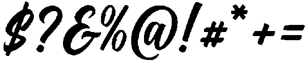 Montana otf (400) Font OTHER CHARS